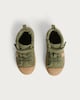 image 2 of F&F Boys Corduroy High Top Trainers in Khaki