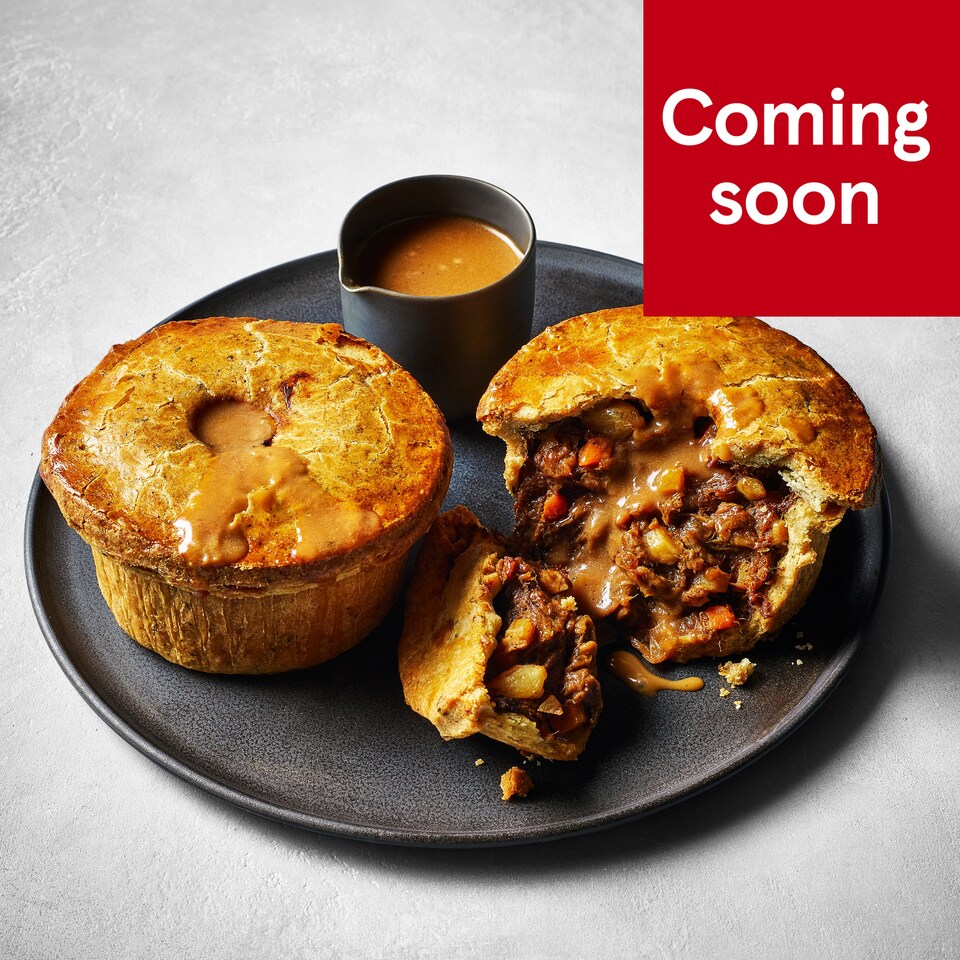 34. Tesco Finest Chef’s Collection 12-Hour Slow Cooked Beef Shin Pies 750g (Serves 2)