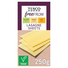 Tesco Free From Lasagne Sheets 250G
