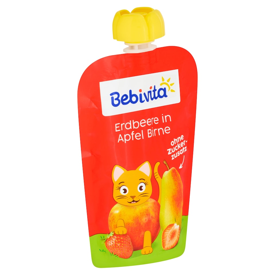 Obrázek 1 pro produkt Bebivita Jablko, hruška, jahoda 120g