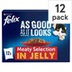 image 1 of FELIX As Good As it Looks Meaty Selection in Jelly Wet Cat Food 12x100g