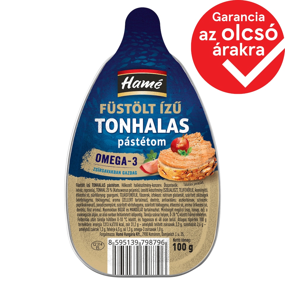 Hamé Smoked Flavored Tuna Pate 100 g