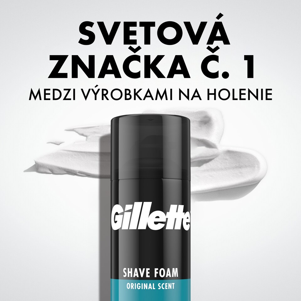 image 1 of Gillette Classic Sensitive Shave Foam, 400ml