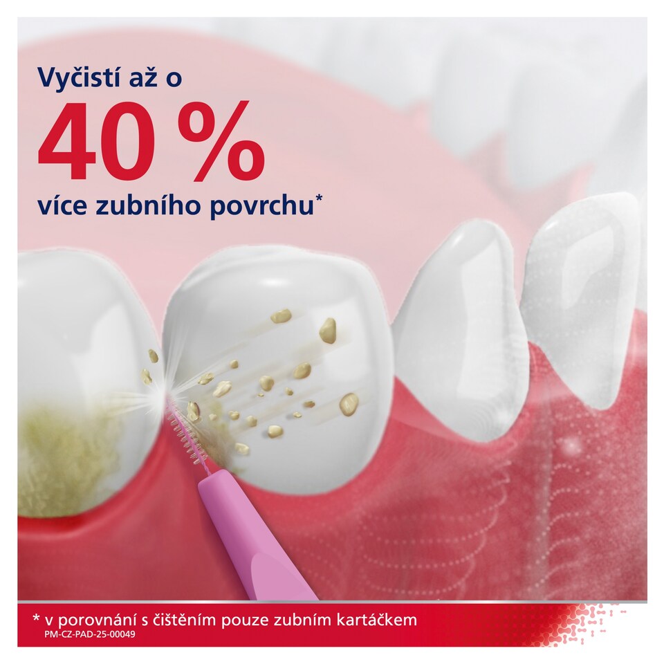 Obrázek 1 pro produkt Parodontax mezizubní kartáčky velikost 0 6 ks