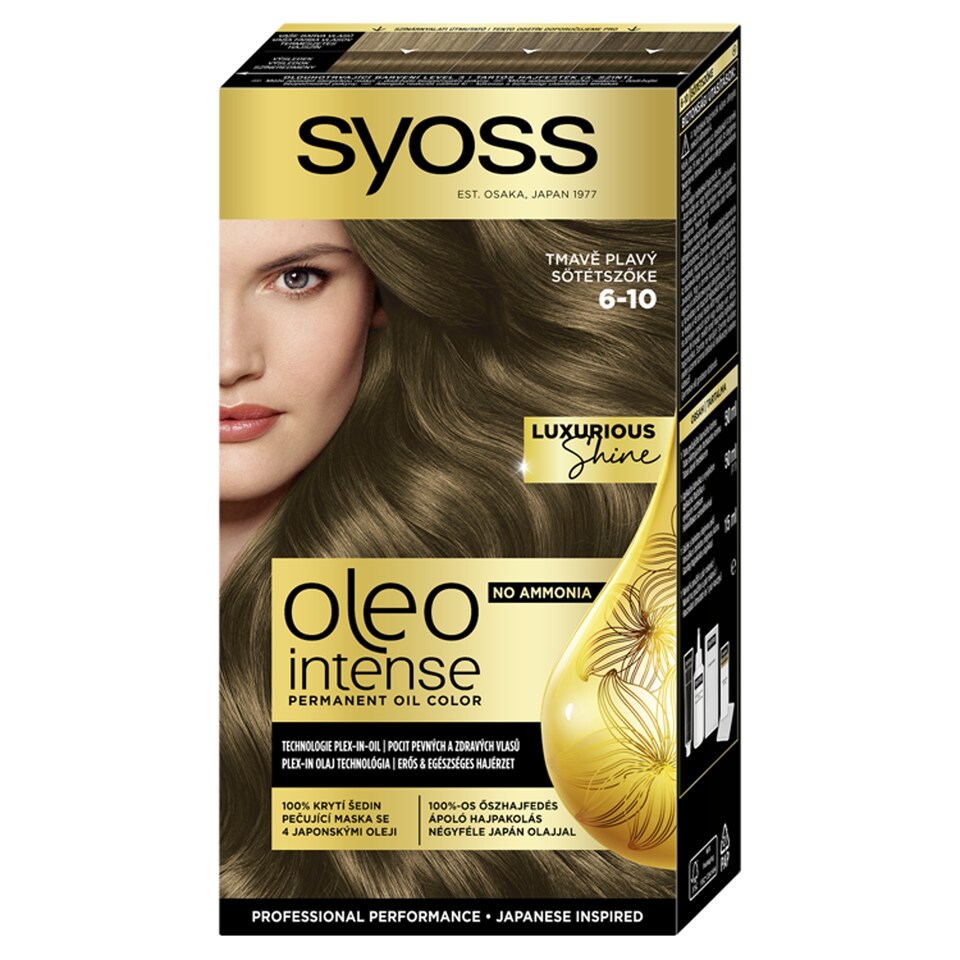 Obrázek 1 pro produkt Syoss Oleo Intense barva na vlasy Tmavě plavý 6-10