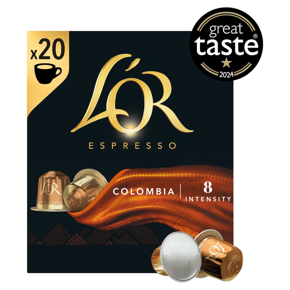 image 1 of L'or Espresso Colombia 20 Capsules 104G