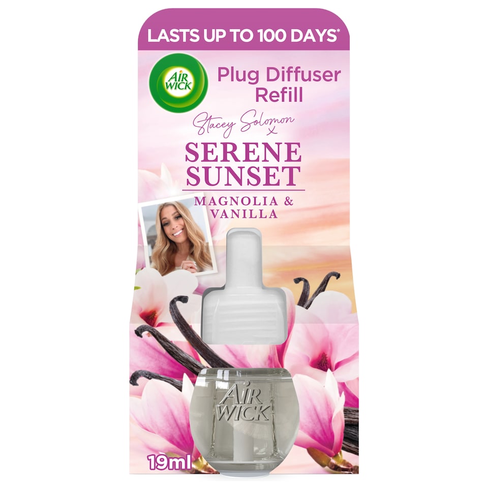 Air Wick Serene Sunset Electrical Plug In Single Refill 19ml Lasts up to 100 days