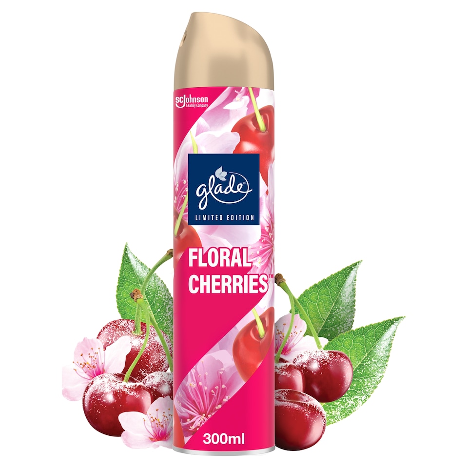 image 1 of Glade Aerosol Frosted Floral Cherries 300ml