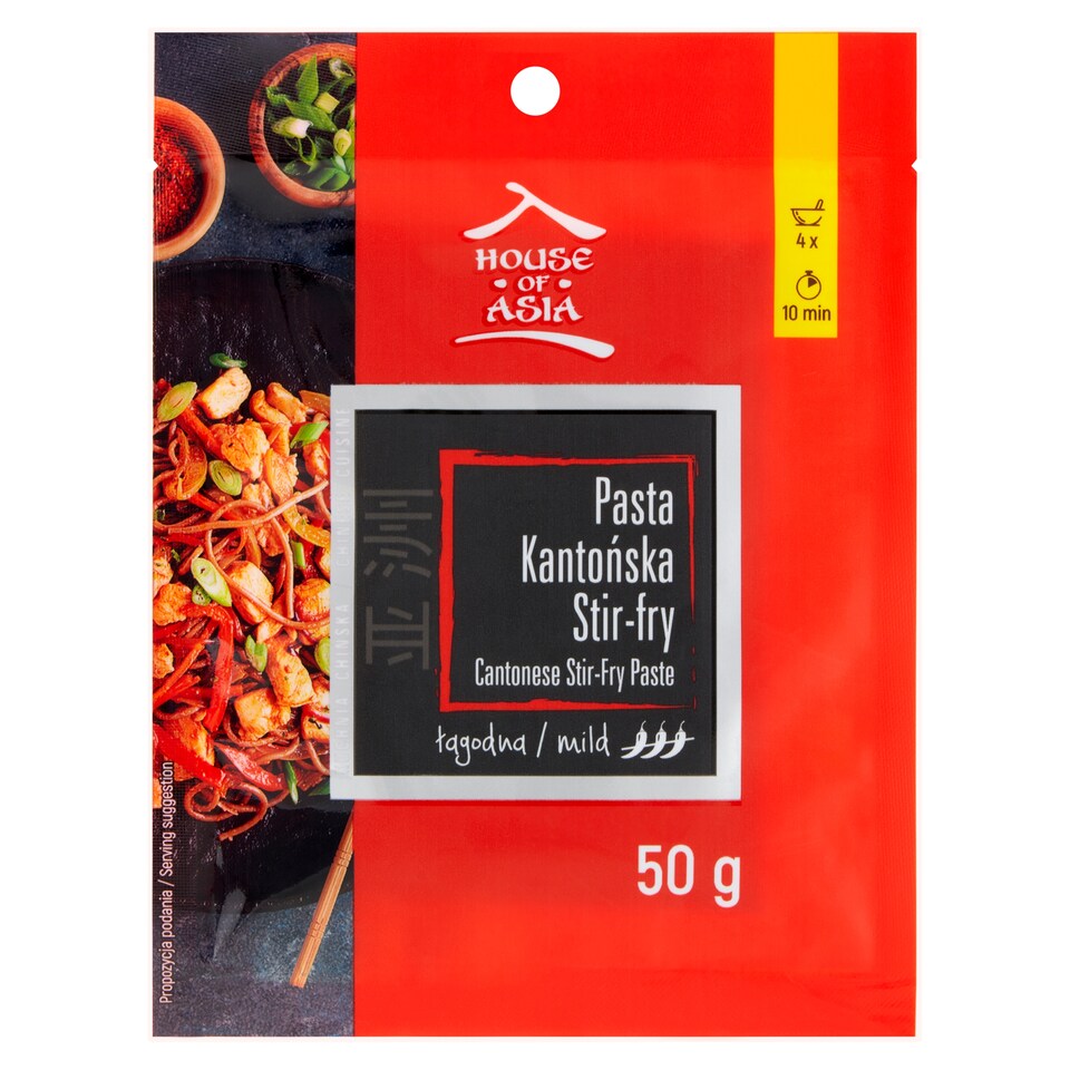 HOUSE OF ASIA CANTONESE CHOW MEIN STIR FRY PASTE 50G