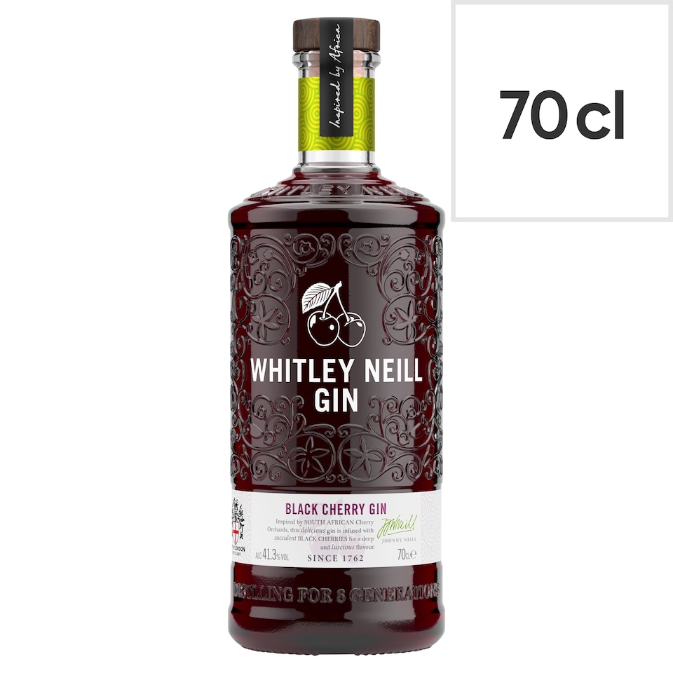 image 1 of Whitley Neill Black Cherry Gin 70Cl