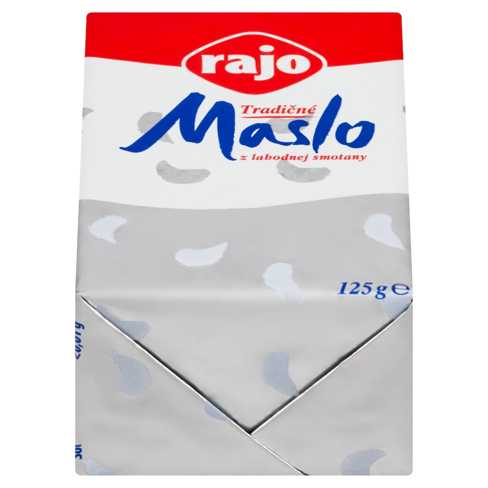 obrázok 1 z Rajo Tradičné maslo z lahodnej smotany 125 g