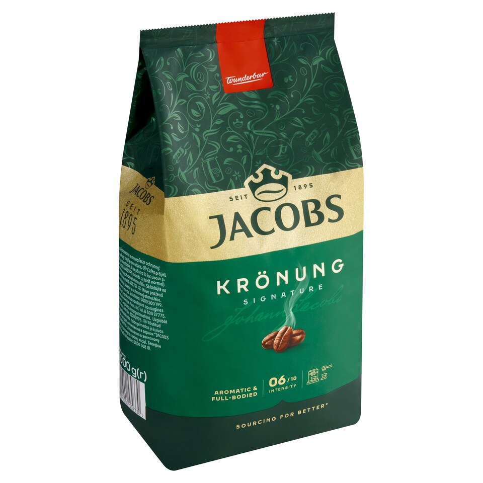 obrázok 1 z Jacobs Krönung Káva pražená zrnková 1000 g