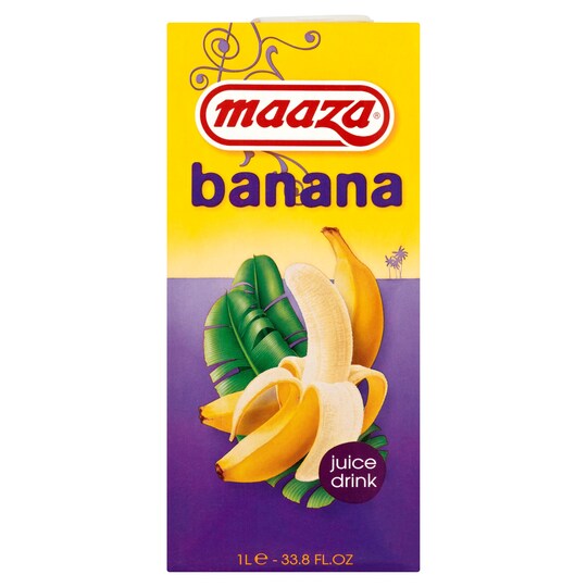 MAAZA BANANA JUICE DRINK 1 LITRE Tesco Groceries