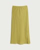 image 4 of F&F Textured Midi Skirt in Green