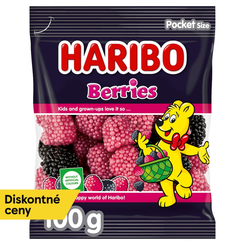 Haribo Berries Jelly with Fruit Flavor 100 g