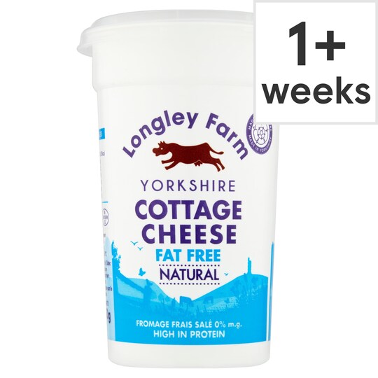 Longley Farm Cottage Cheese Low Fat 250G Tesco Groceries