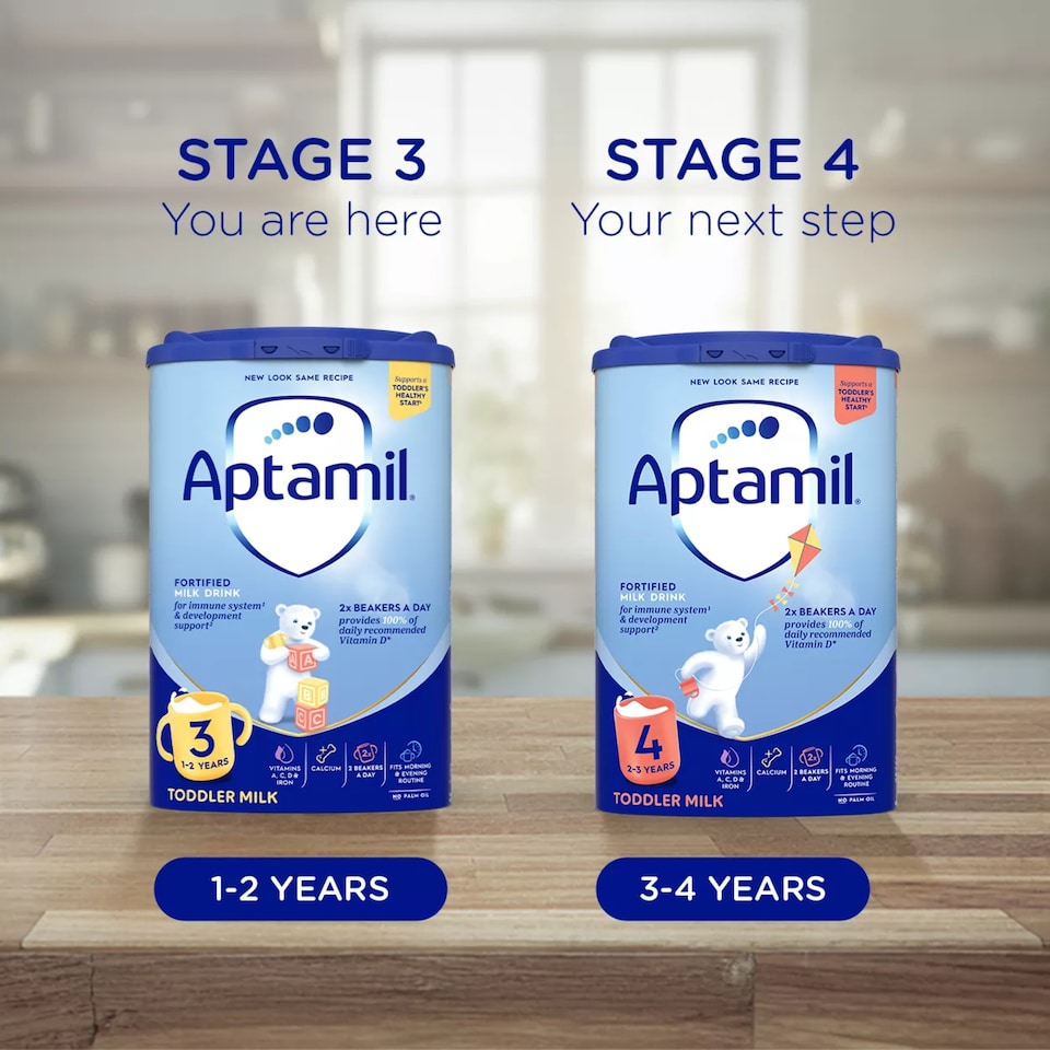 image 1 of Aptamil 3 Toddler Milk Formula Powder 1+ Years 800g