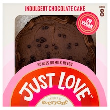 Just Love Food Indulgent Vegan Chocolate Cake