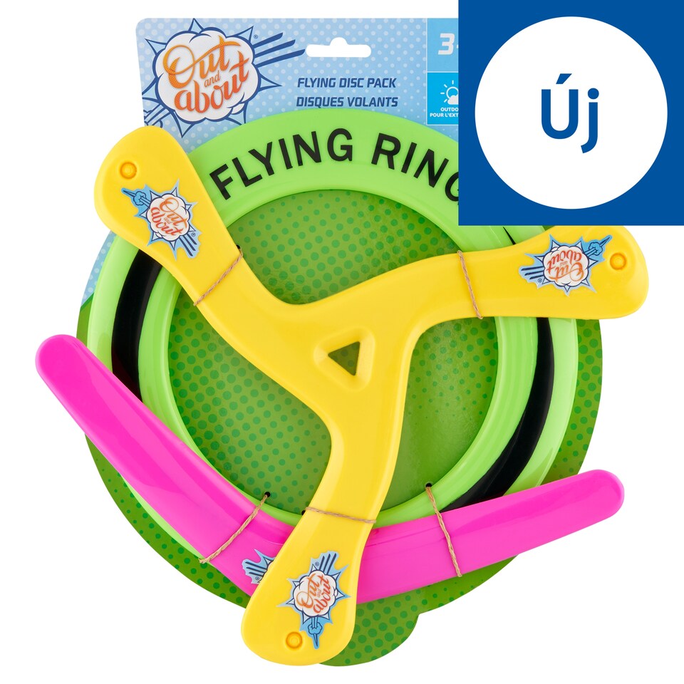 Flying Disc Set 3+