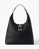 image 1 of SACHA Woven Shoulder Bag in Black