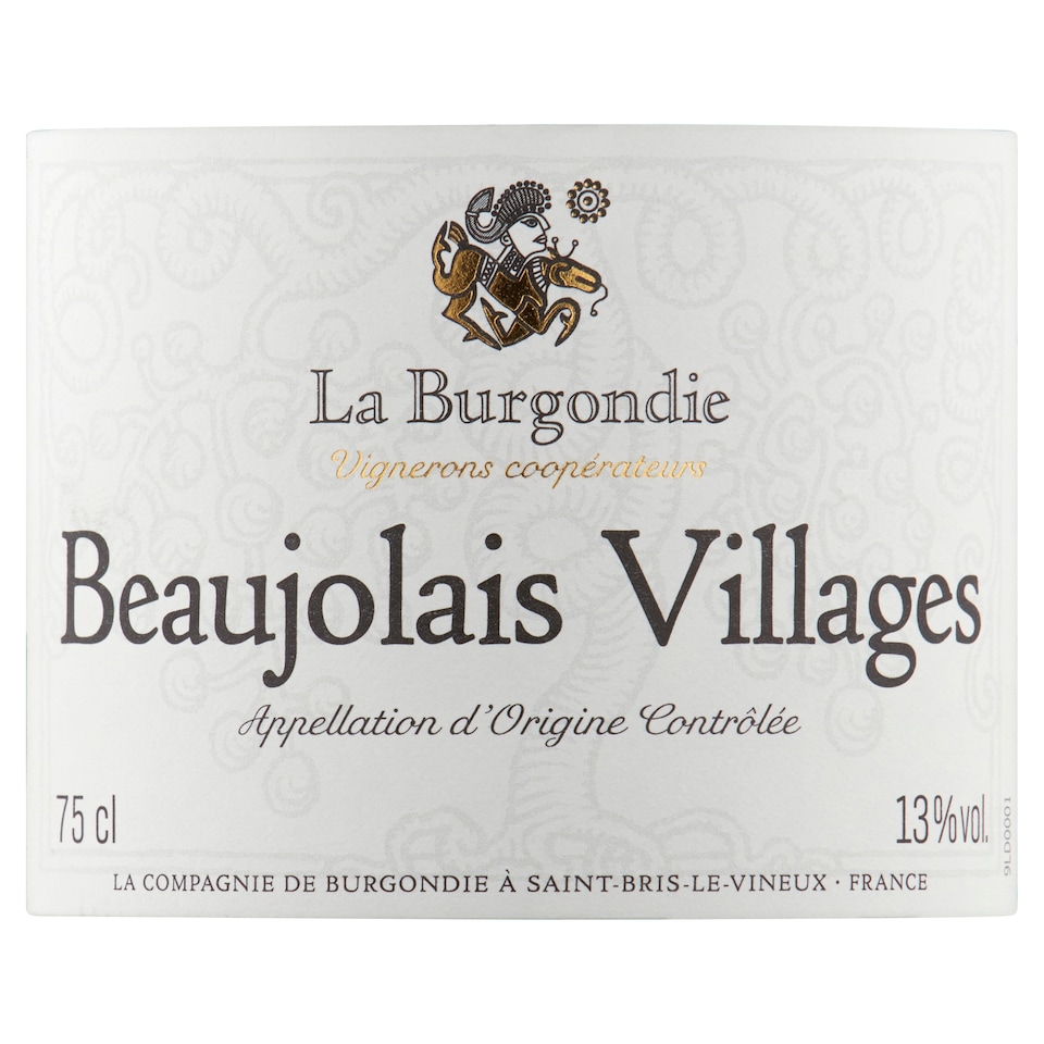 image 1 of La Burgondie Beaujolais Villages 75Cl