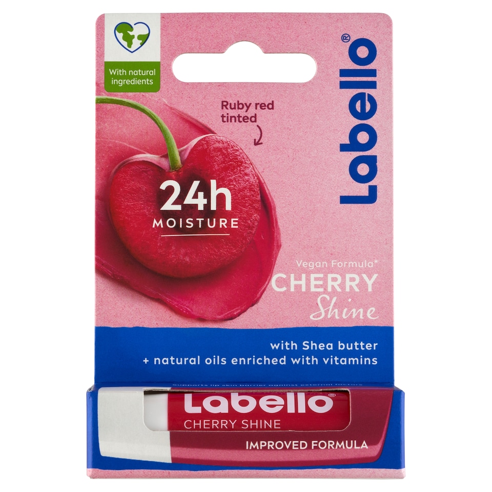 image 1 of Labello Cherry Shine Caring Lip Balm 4,8 g
