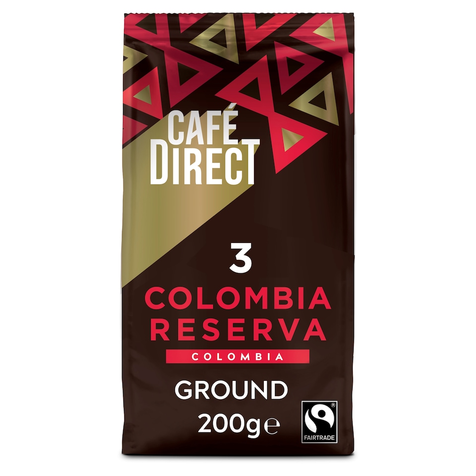 CAFE DIRECT Colombia Reserva Ground Coffee 200g