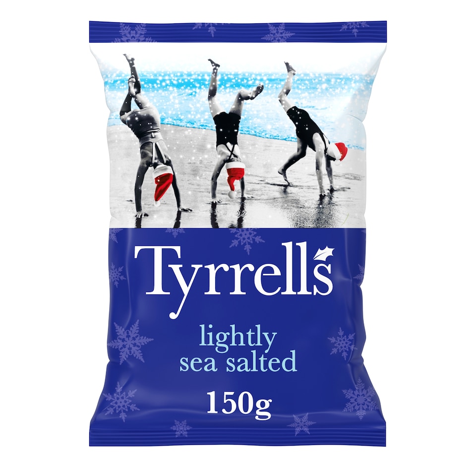 image 1 of Tyrrells Lightly Sea Salted Sharing Crisps 150g