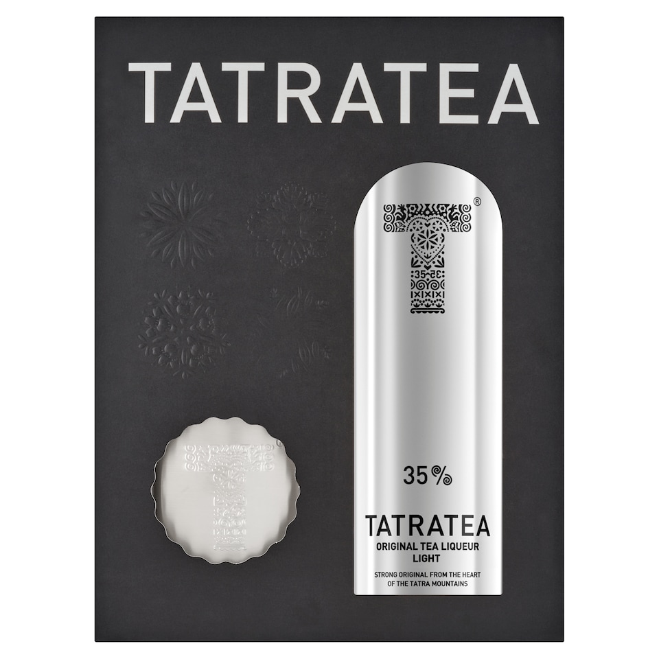 Tatratea Light eredeti tea likőr 35% 0,7 l + fém flaska