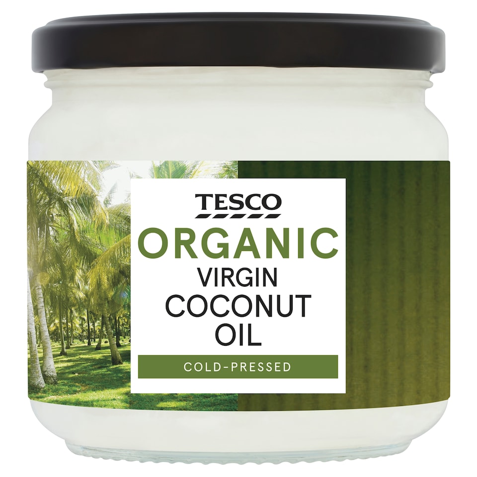 Tesco Organic Virgin Coconut Oil 300Ml