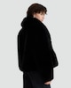 image 4 of F&F Faux Fur Jacket in Black