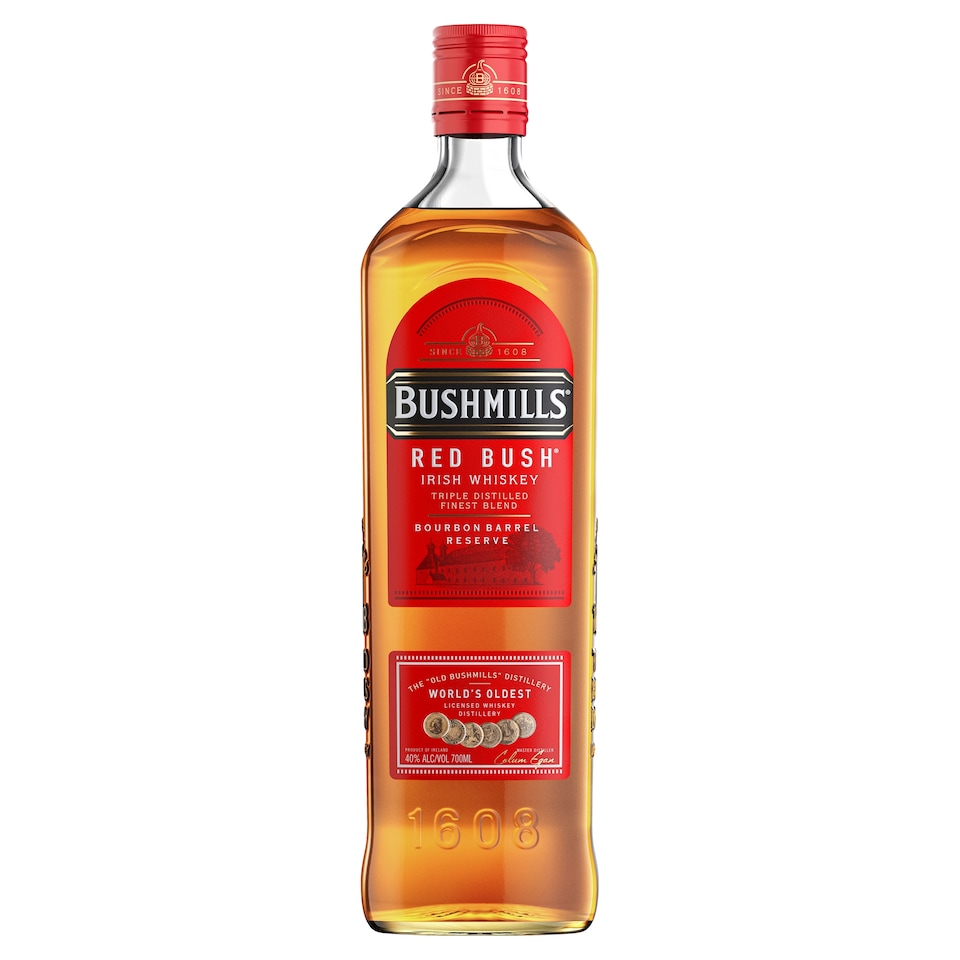 Bushmills Red Bush Irish Whiskey 70cl