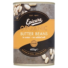 Epicure Organic Butter Beans 400G