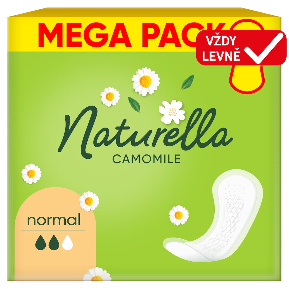 Obrázek 1 pro produkt Naturella Intimky Normal Camomile 44 ks