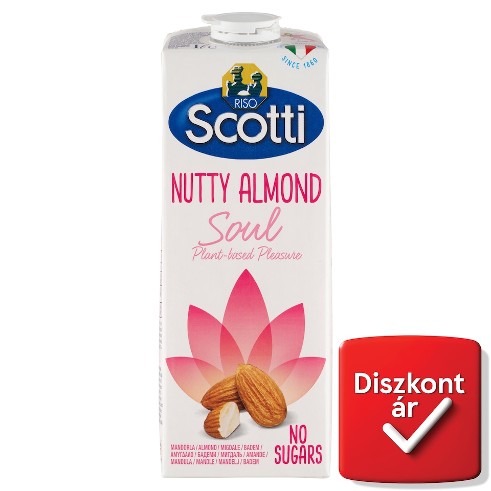 Riso Scotti mandula ital kalciummal és vitaminokkal 1 l  1. kép