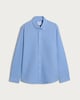 image 4 of Peter Werth Pure Cotton Button Down Long Sleeved Shirt in Blue