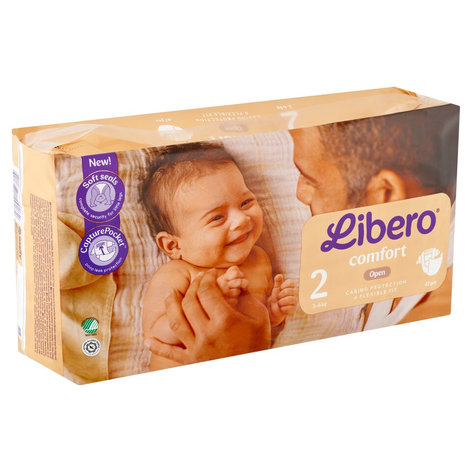 Libero Comfort pelenka, méret: 2, 3-6 kg, 47 db  1. kép