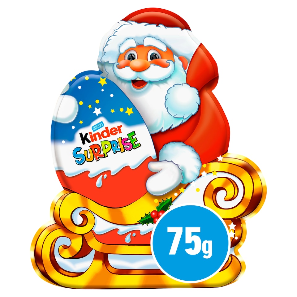 image 1 of Kinder Surprise Santa 75G