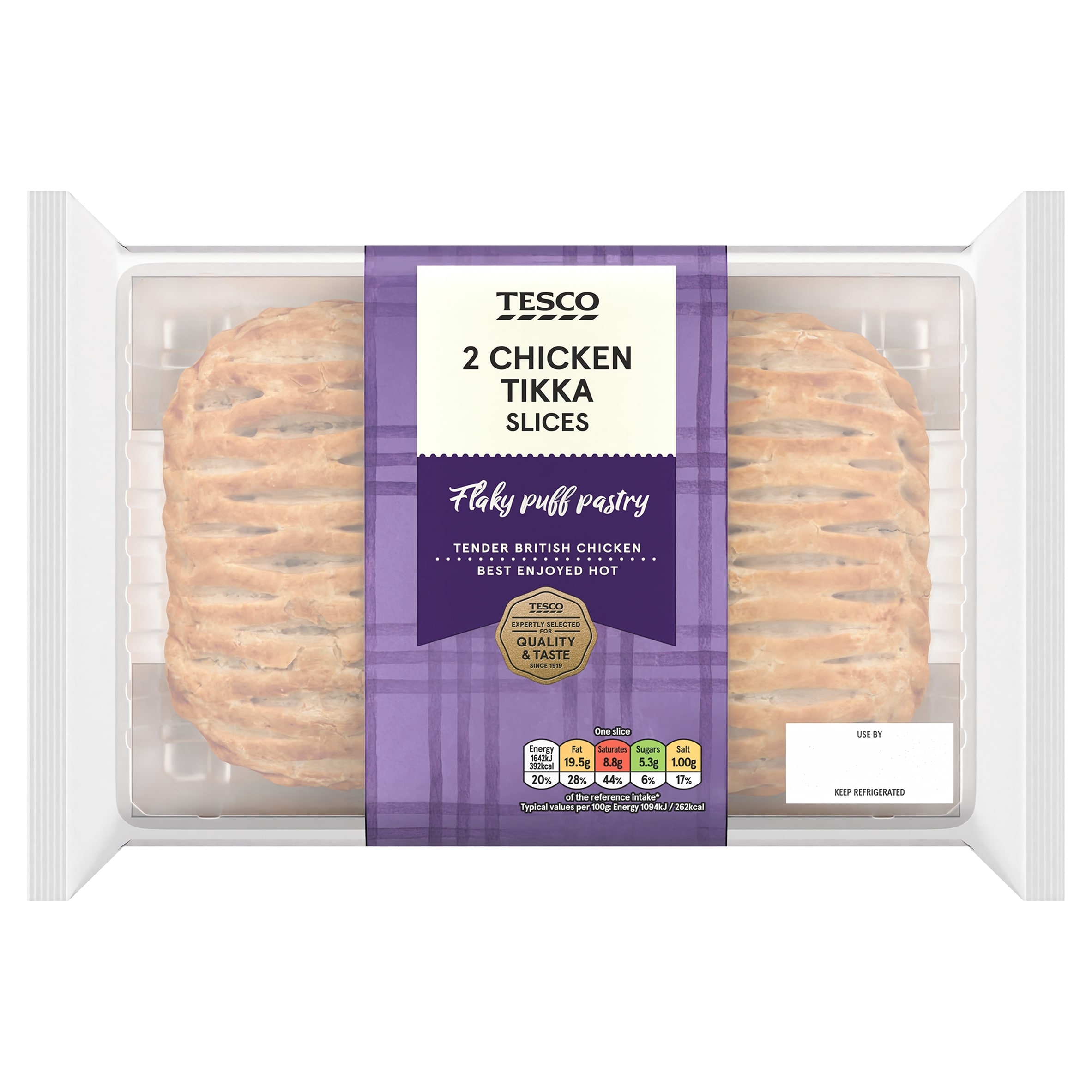Tesco 2 Chicken Tikka Slices 300g