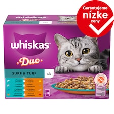 Whiskas Duo Surf & Turf v želé 12 x 85 g (1,02 kg)