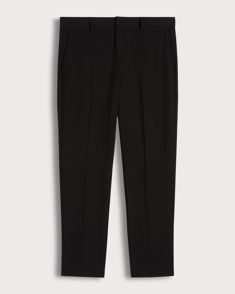 image 1 of F&F Tailored Formal Trousers in Black