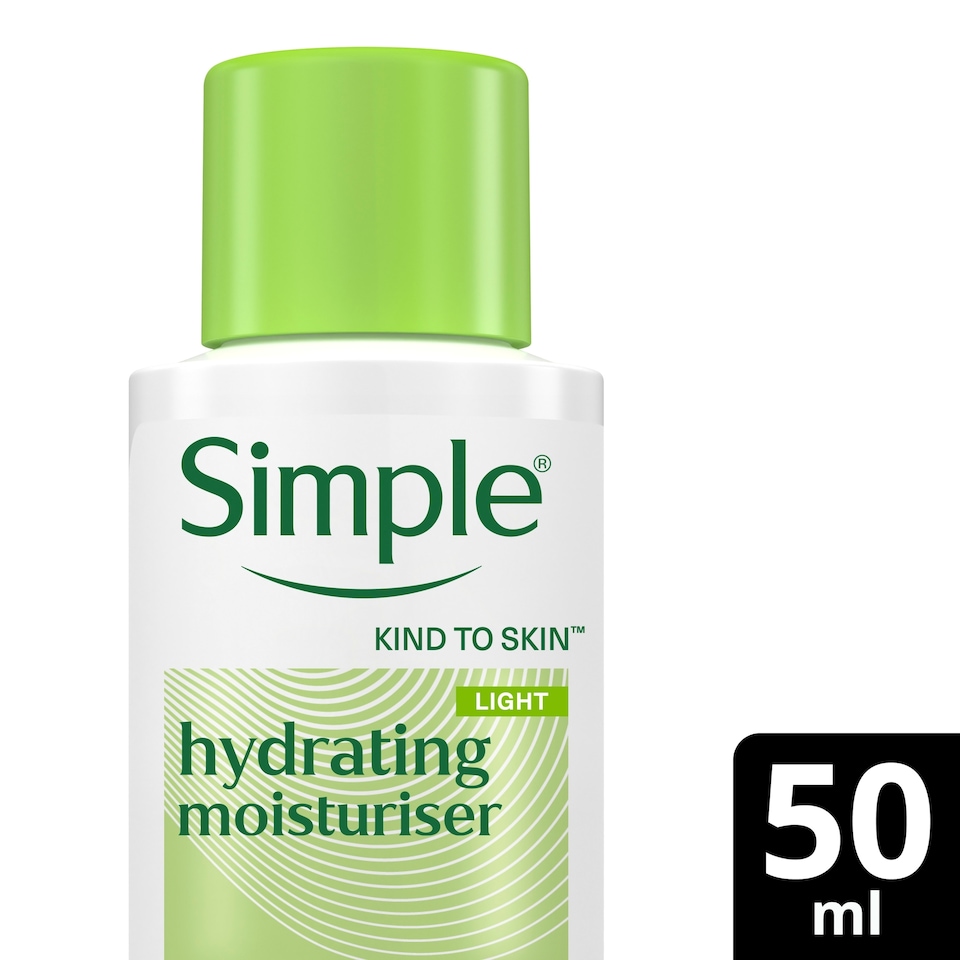image 1 of Simple Kind To Skin Hydrating Light Moisturiser 50Ml