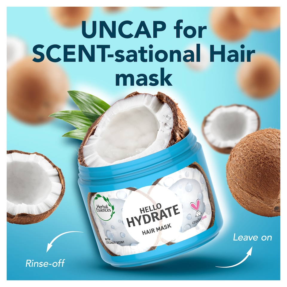 image 1 of Herbal Essences Hello Hydrate Hair Mask Coconut 300Ml