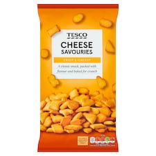 Tesco Cheese Savouries Snacks 250G