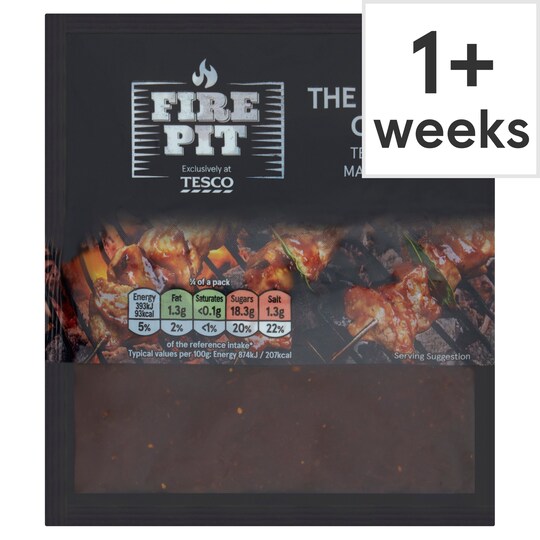 Tesco Fire Pit The Sweet One Marinade 180G Tesco Groceries