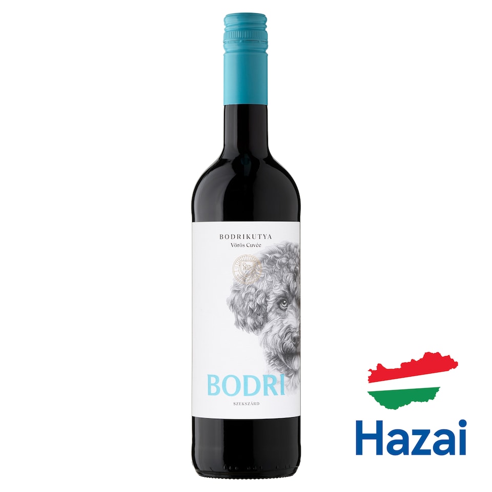 Bodri Bodrikutya Szekszárdi Cuvée száraz vörösbor 15% 750 ml