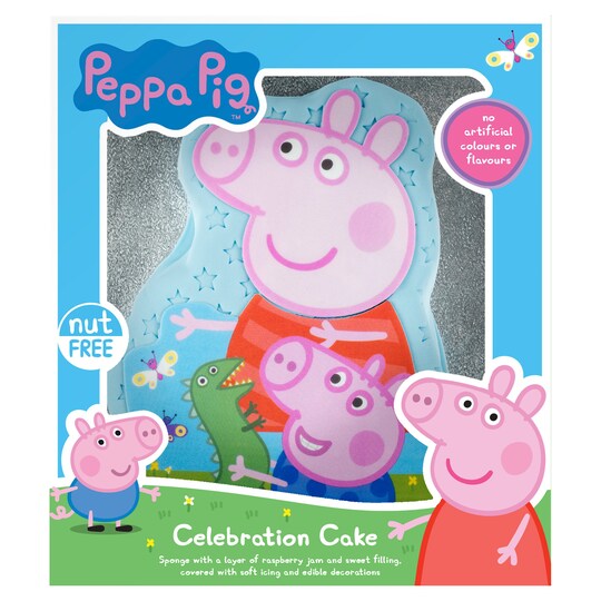 Peppa Pig Celebration Cake Each Tesco Groceries