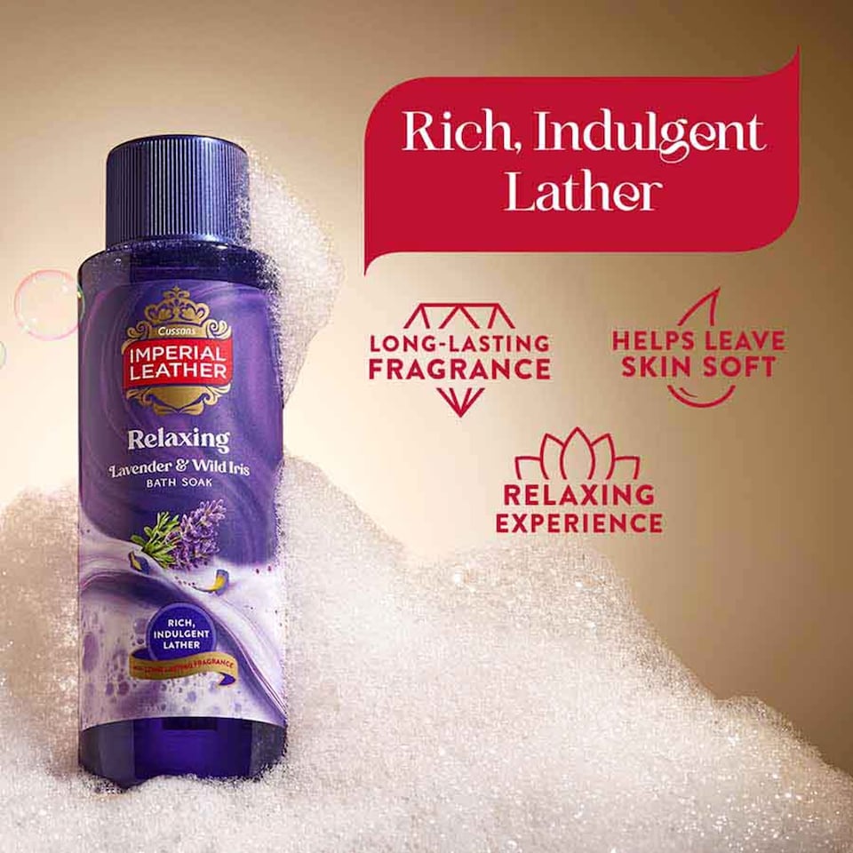 image 1 of Imperial Leather Lavender & Iris Bath Soak 500Ml