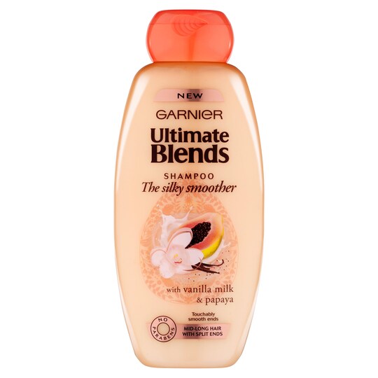 Garnier Ult/B Smoother Shampoo 400Ml Tesco Groceries