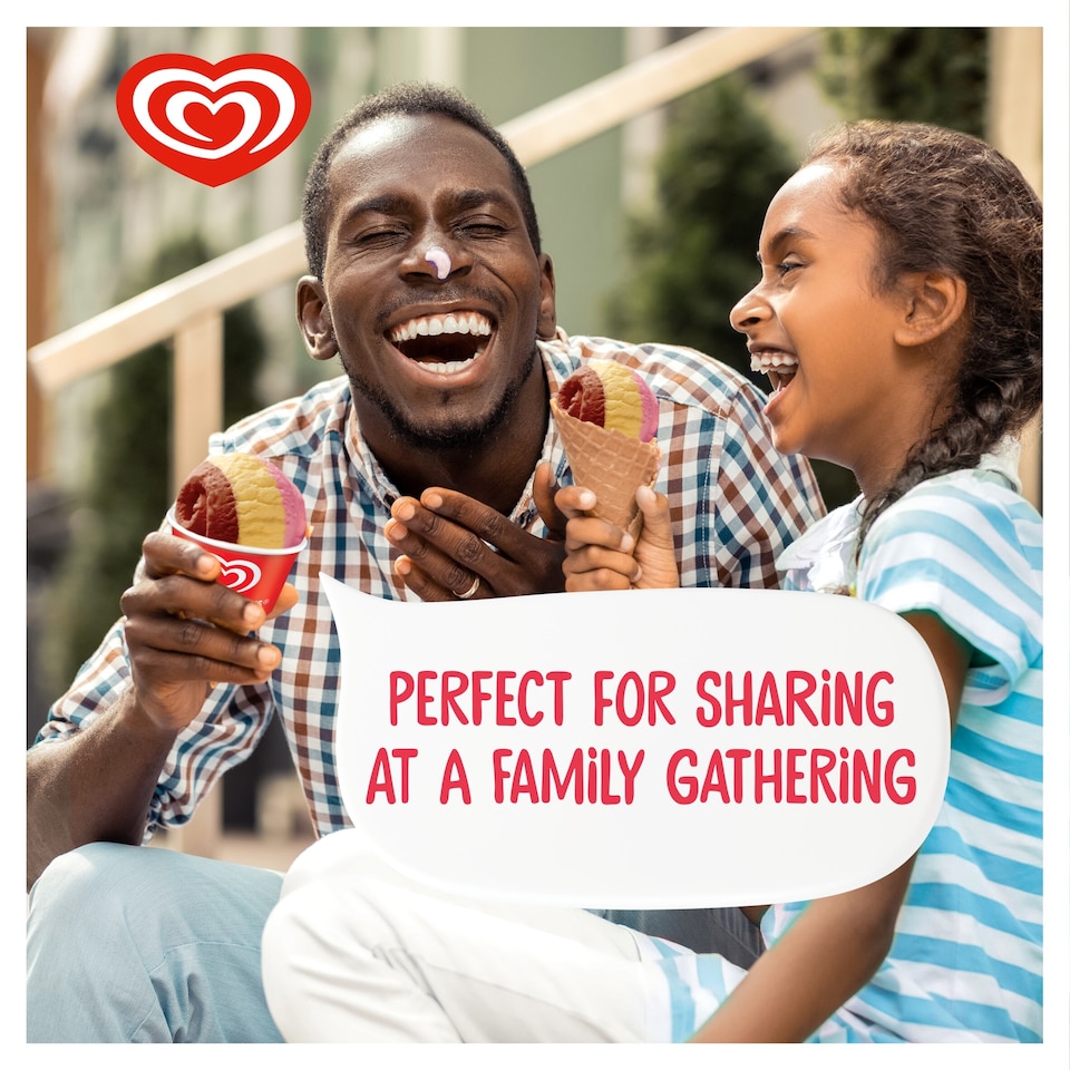 image 1 of Wall's soft scoop neapolitan Ice Cream Tub 1800ml